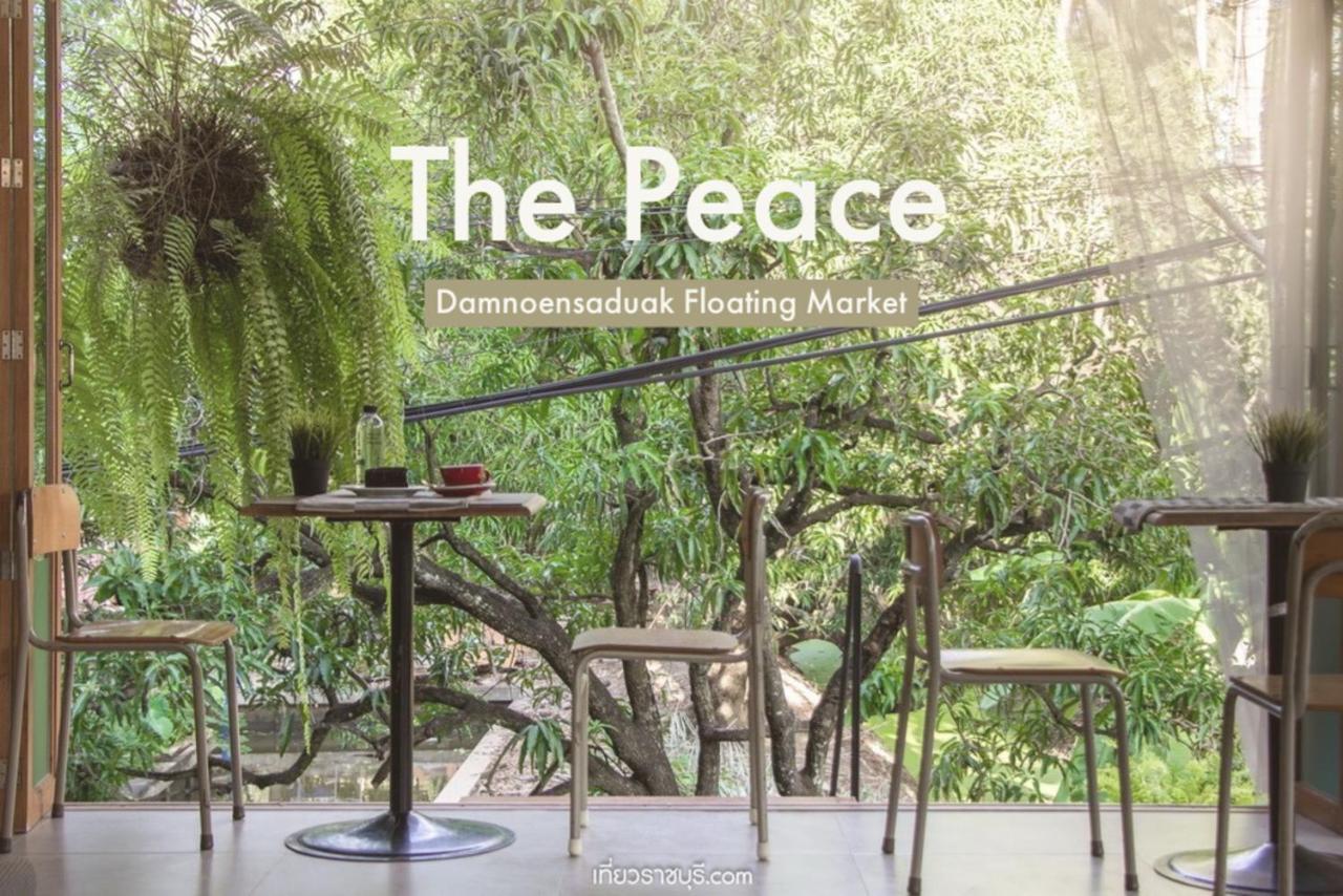 The Peace Vandrehjem Damnoen Saduak Eksteriør billede